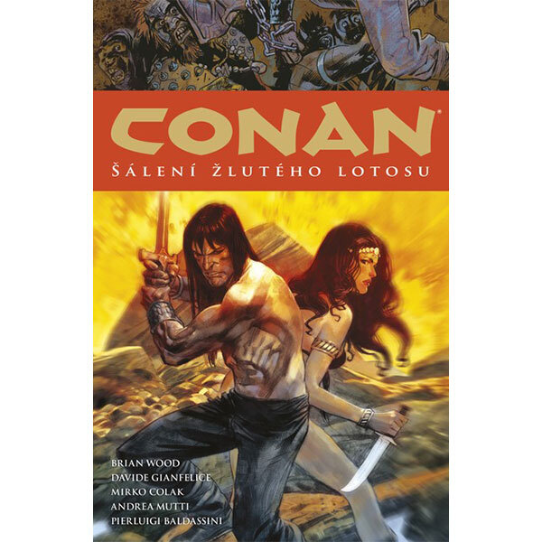 Obálka knihy Conan 15: Šálení žlutého lotosu