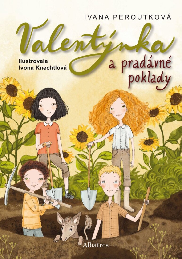 Obálka knihy Valentýnka a pradávné poklady