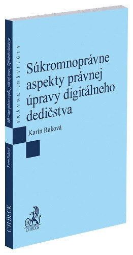 Obálka knihy Súkromnoprávne aspekty právnej úpravy digitálneho dedičstva