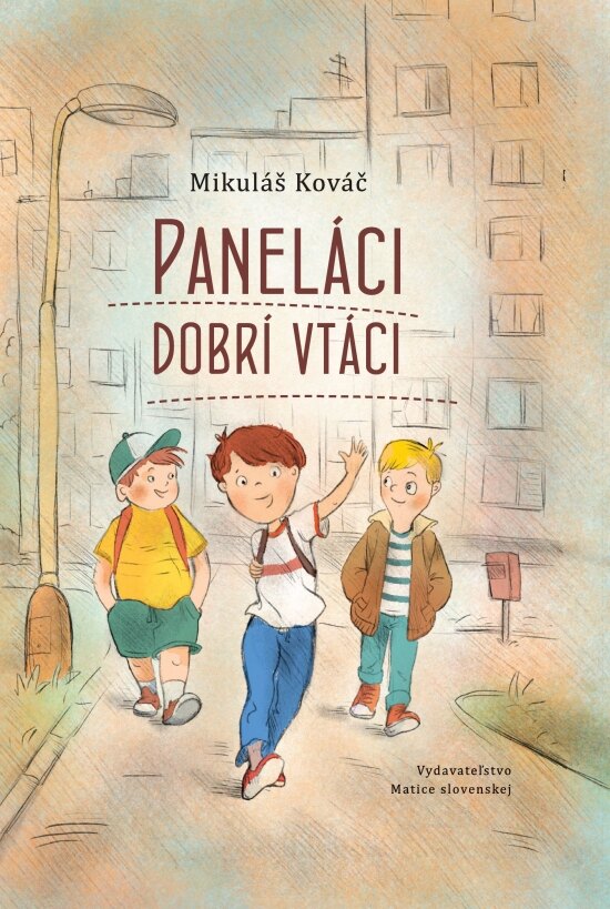 Obálka knihy Paneláci dobrí vtáci