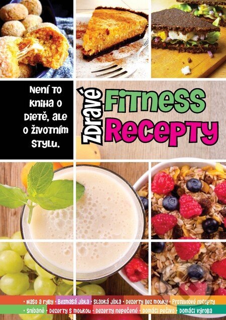 Obálka knihy Zdravé fitness recepty
