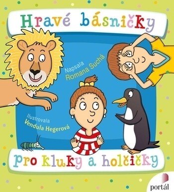 Obálka knihy Hravé básničky pro kluky a holčičky