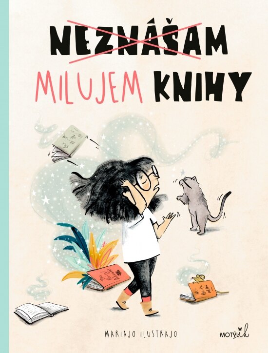 Obálka knihy Milujem knihy