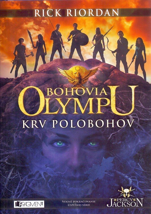 Obálka knihy Bohovia Olympu – Krv polobohov