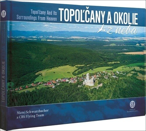 Obálka knihy Topoľčany a okolie z neba