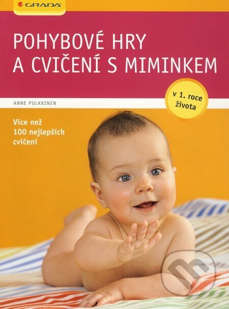 Obálka knihy Pohybové hry a cvičení s miminkem v 1. roce života