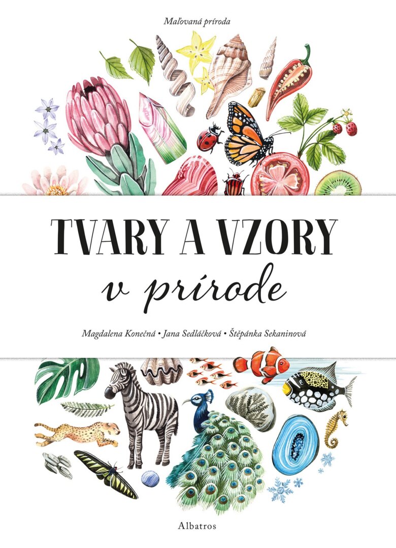 Obálka knihy Maľovaná príroda. Tvary a vzory v prírode