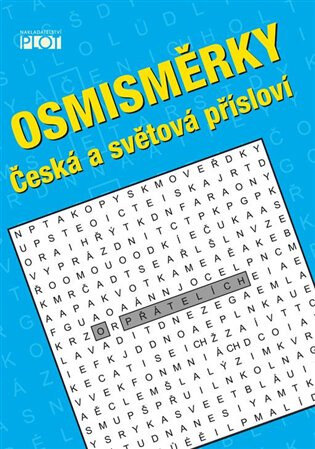 Obálka knihy Osmisměrky - Česká a světová přísloví