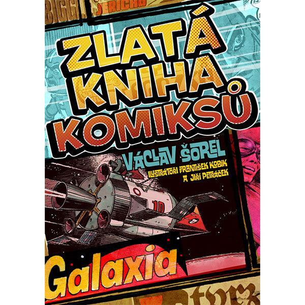 Obálka knihy Zlatá kniha komiksů Václav Šorel