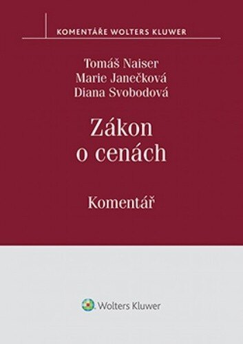 Obálka knihy Zákon o cenách - Komentář