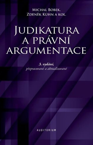 Obálka knihy Judikatura a právní argumentace