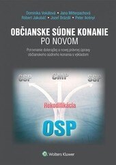 Obálka knihy Občianske súdne konanie po novom