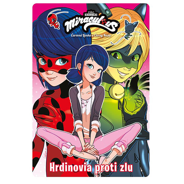 Obálka knihy Čarovná Lienka a Čierny Kocúr - Hrdinovia proti zlu (Komiksové príbehy 3)