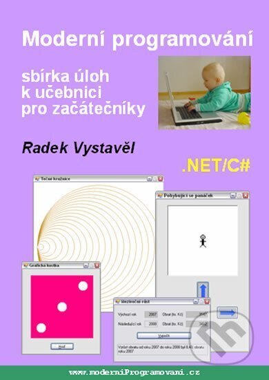 Obálka knihy Moderní programování – sbírka úloh k učebnici pro začátečníky