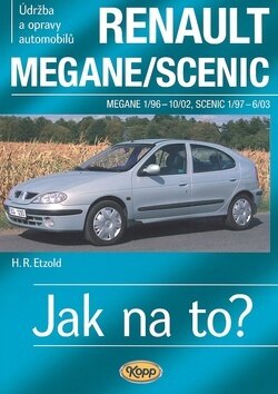 Obálka knihy Renault Megane/Scenic 1/96 - 6/03