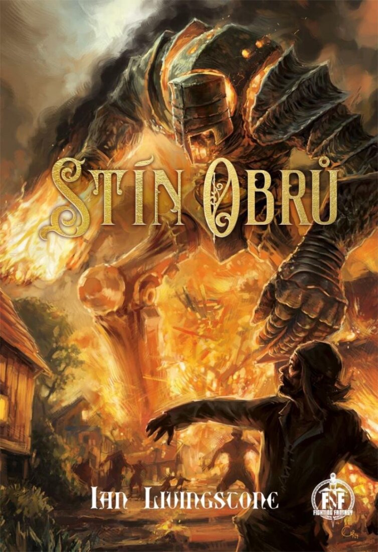 Obálka knihy Stín obrů (gamebook)