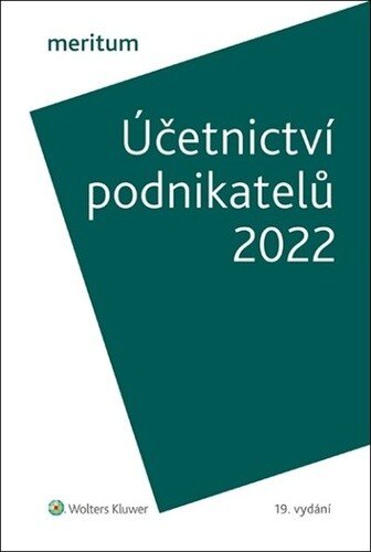 Obálka knihy Účetnictví podnikatelů 2022