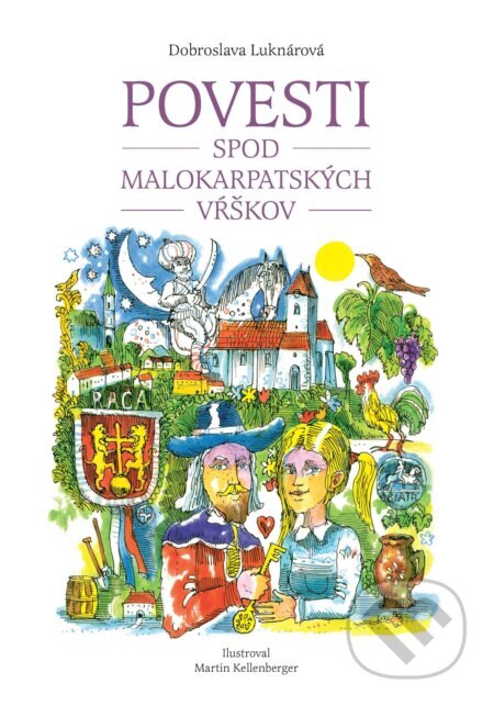 Obálka knihy Povesti spod malokarpatských vŕškov