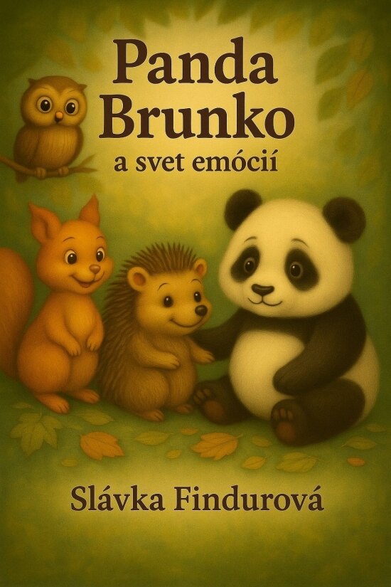 Obálka knihy Panda Brunko a svet emócií