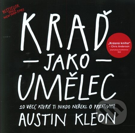 Obálka knihy Kraď jako umělec