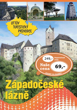 Obálka knihy Západočeské lázně Ottův turistický průvodce