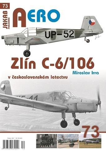 Obálka knihy Zlín C-6/106 v československém letectvu