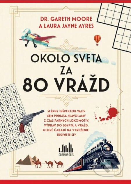 Obálka knihy Okolo sveta v osemdesiatich vraždách