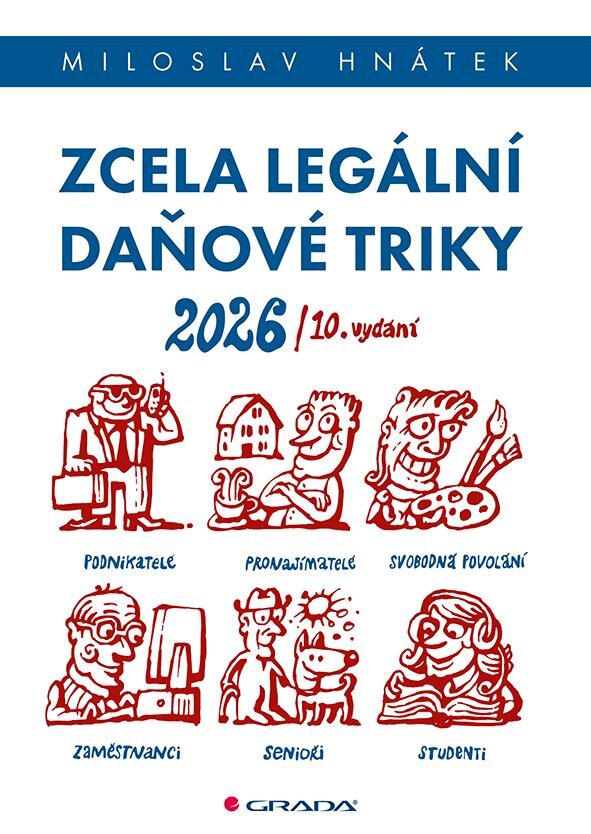 Obálka knihy Zcela legální daňové triky 2026