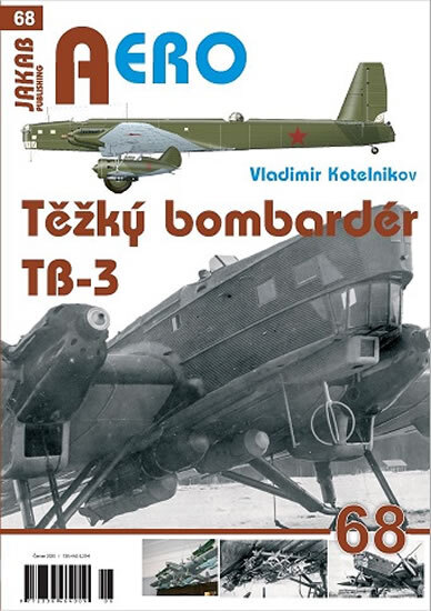 Obálka knihy Těžký bombardér Tupolev TB-3