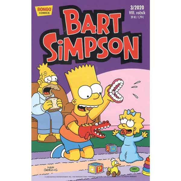Obálka knihy Simpsonovi: Bart Simpson 03/2020