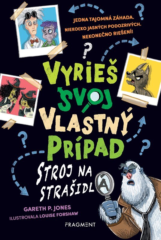 Obálka knihy Vyrieš svoj vlastný prípad: Stroj na strašidlá