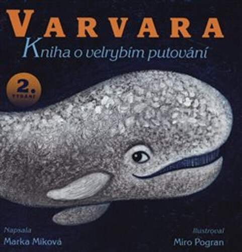 Obálka knihy Varvara Kniha o velrybím putování