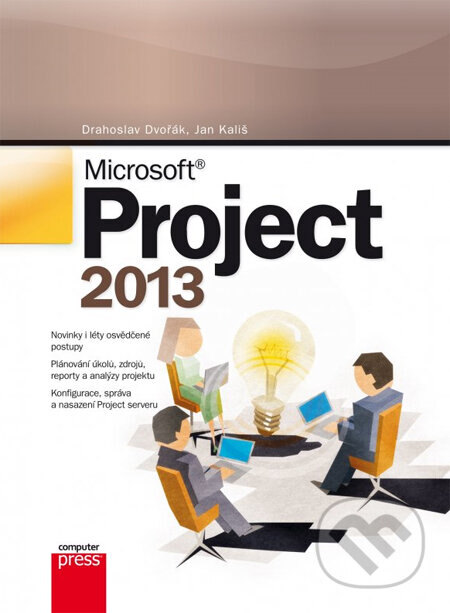 Obálka knihy Microsoft Project 2013