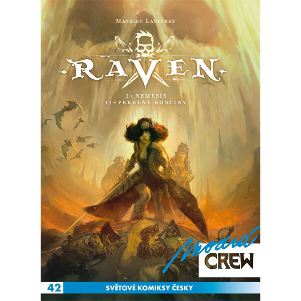 Obálka knihy Modrá Crew 42: Raven 1-2