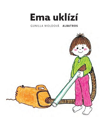 Obálka knihy Ema uklízí