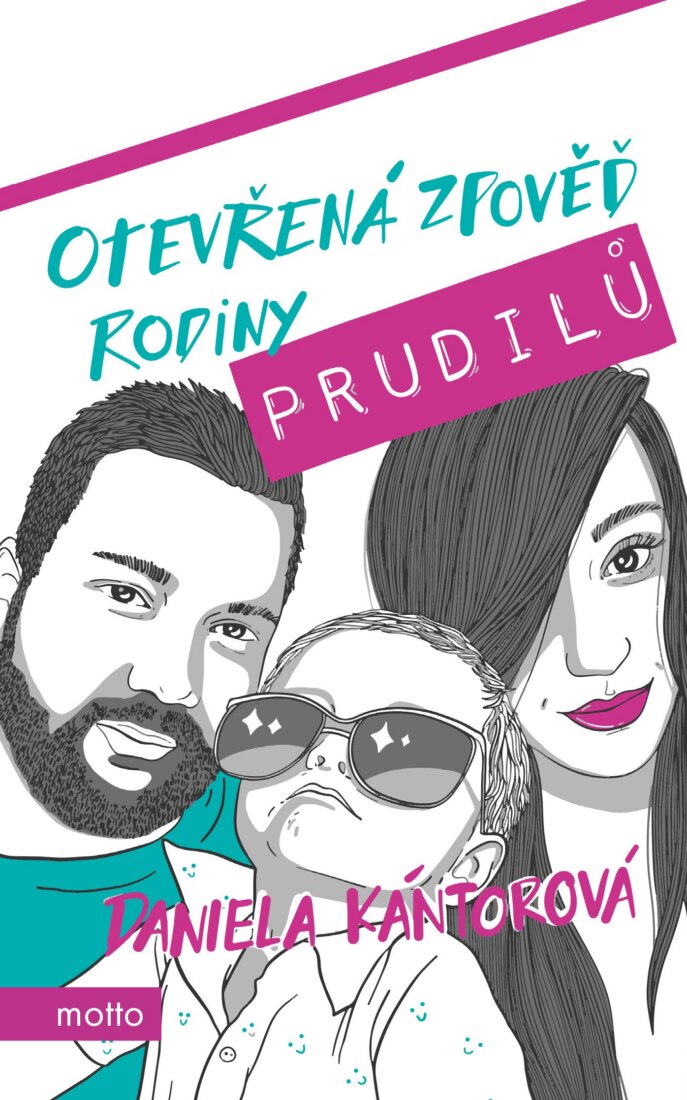 Obálka knihy Otevřená zpověď rodiny Prudilů (1. akosť)