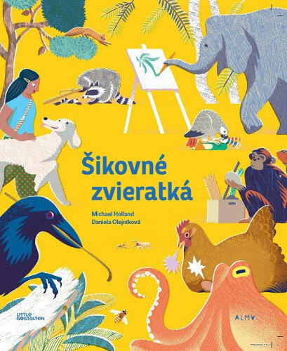 Obálka knihy Šikovné zvieratká