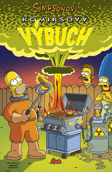 Obálka knihy Simpsonovi Komiksový výbuch