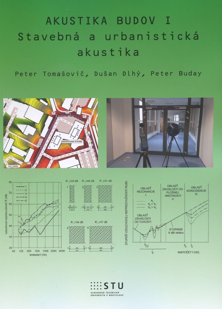 Obálka knihy Akustika budov I. (1. akosť)