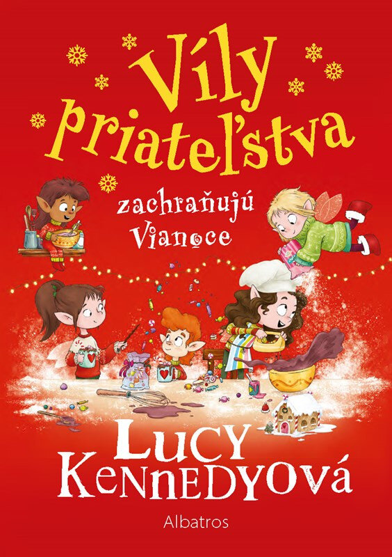 Obálka knihy Víly priateľstva zachraňujú Vianoce