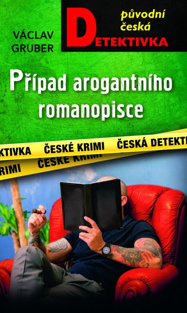 Obálka knihy Případ arogantního romanopisce