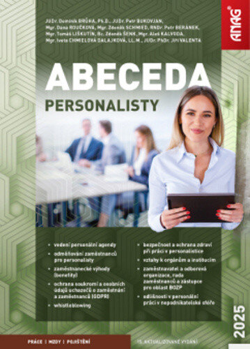 Obálka knihy Abeceda personalisty 2025