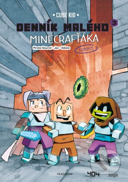 Obálka knihy Denník malého Minecrafťáka: komiks 3