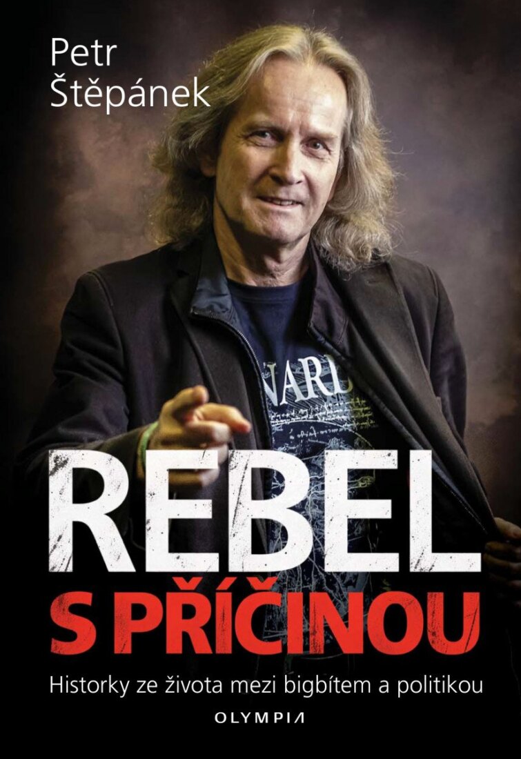 Obálka knihy Rebel s příčinou, Historky ze života mezi bigbítem a politikou
