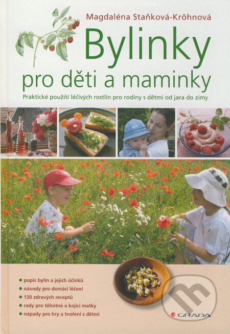 Obálka knihy Bylinky pro děti a maminky