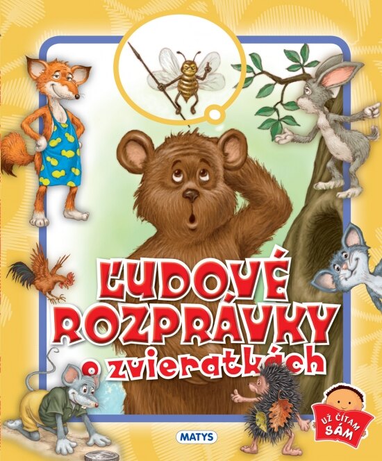 Obálka knihy Ľudové rozprávky o zvieratkách
