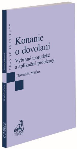 Obálka knihy Konanie o dovolaní