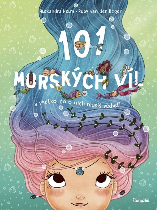 Obálka knihy 101 morských víl a všetko, čo o nich musíš vedieť