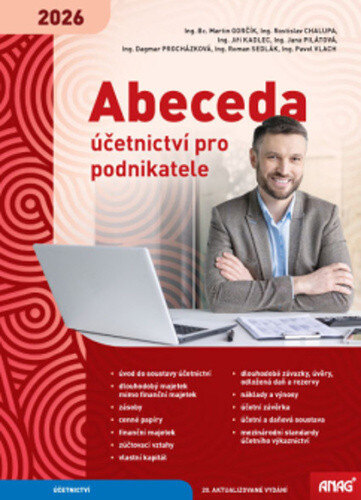 Obálka knihy Abeceda účetnictví pro podnikatele 2026