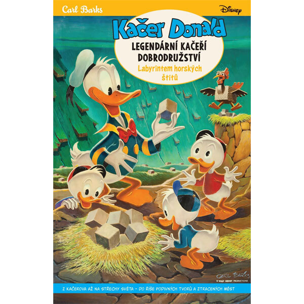 Obálka knihy Kačer Donald: Legendární kačeří dobrodružství - Labyrintem horských štítů